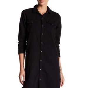 Lucky Brand Long Sleeve Shirt Dress